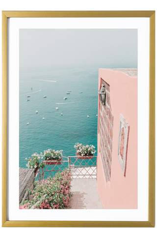 Italy Print - Positano Art Print - The Amalfi Life