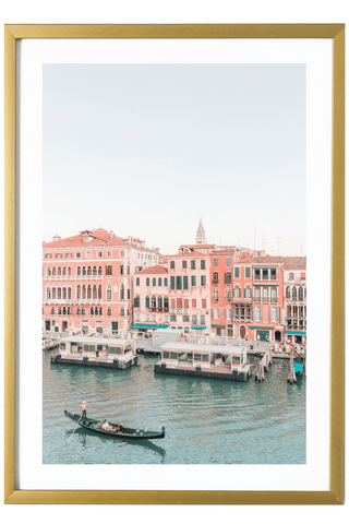 Italy Print - Venice Art Print - Grand Canal #8