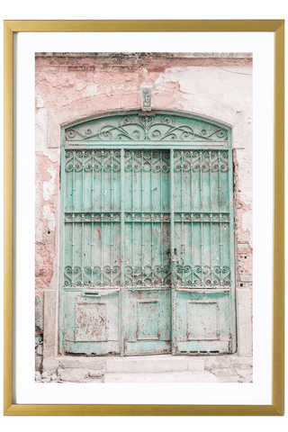Portugal Print - Lisbon Art Print - Green Door