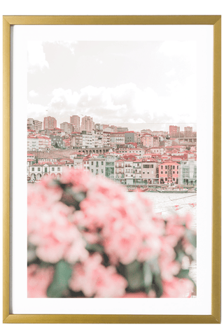 Portugal Print - Porto Art Print - Flowers