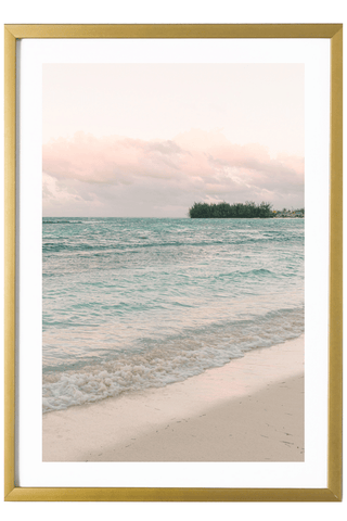 Tropical Print - Jamaica Art Print - Ocean Sunset #2