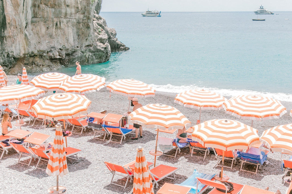 The Beach Clubs of Positano, Italy