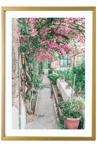 Positano Art Print - Garden 527 Photo