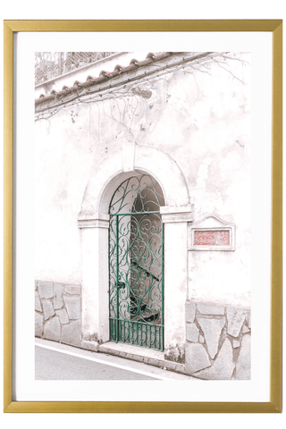 Positano Art Print - Green Gate 527 Photo