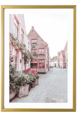 Belgium Print - Bruges Art Print - Morning