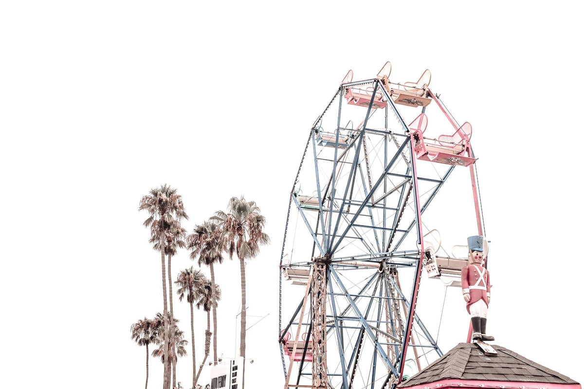 California Print - Newport Beach Art Print - Carousel