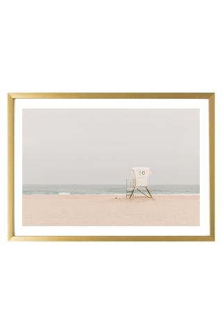 California Print - San Diego Art Print - Lifeguard 10 #2