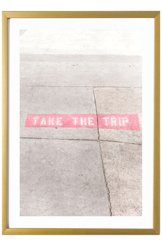 Contemporary Print - Contemporary Art Print - Take The Trip #1