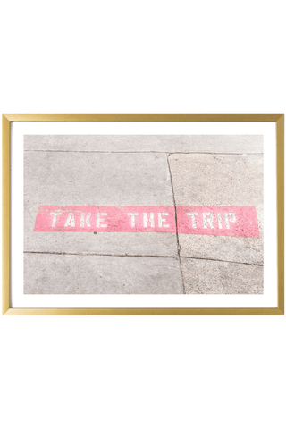 Contemporary Print - Contemporary Art Print - Take the Trip #2