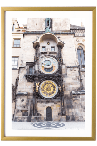 Czech Print - Prague Art Print - Astronomical