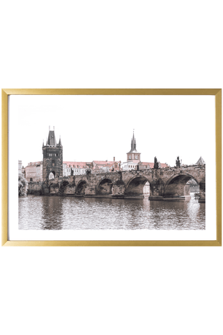 Czech Print - Prague Art Print - Charles Bridge