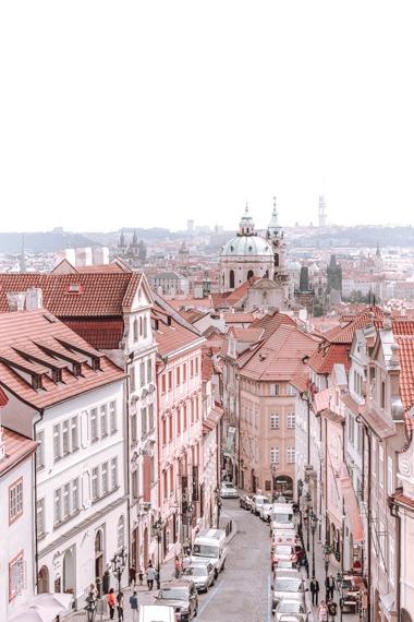 Czech Print - Prague Art Print - View of Mala Strana