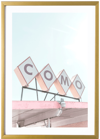 Dallas Print - Dallas Art Print - Como Motel