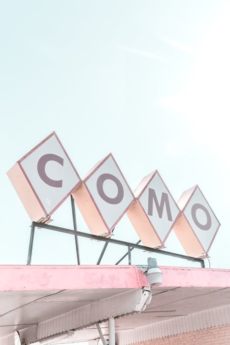 Dallas Print - Dallas Art Print - Como Motel