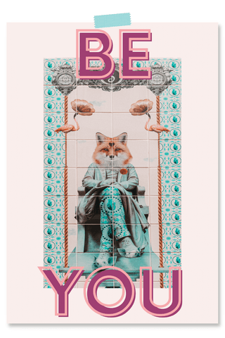 Dorm Prints - Dorm Room Poster Print - Be You