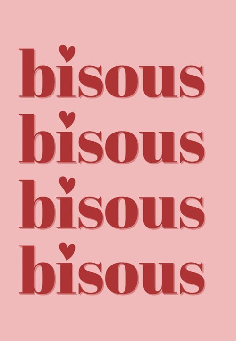 Dorm Prints - Dorm Room Poster Print - Bisous