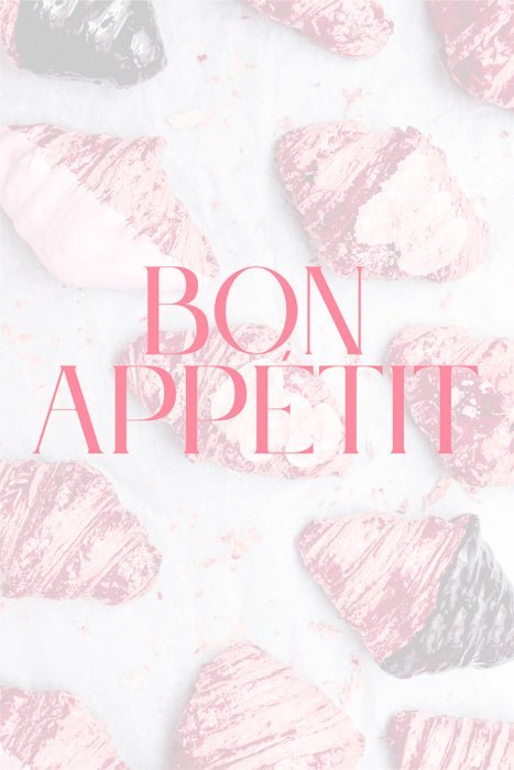 Dorm Prints - Dorm Room Poster Print - Bon Appetit