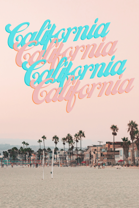 Dorm Prints - Dorm Room Poster Print - California Beach