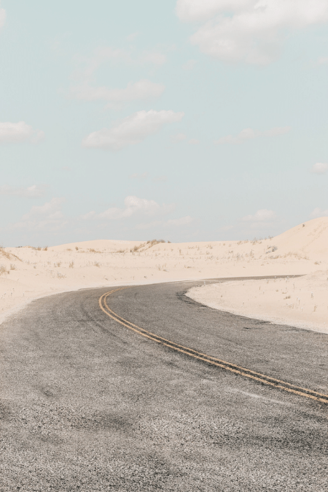 Dorm Prints - Dorm Room Poster Print - Desert Road