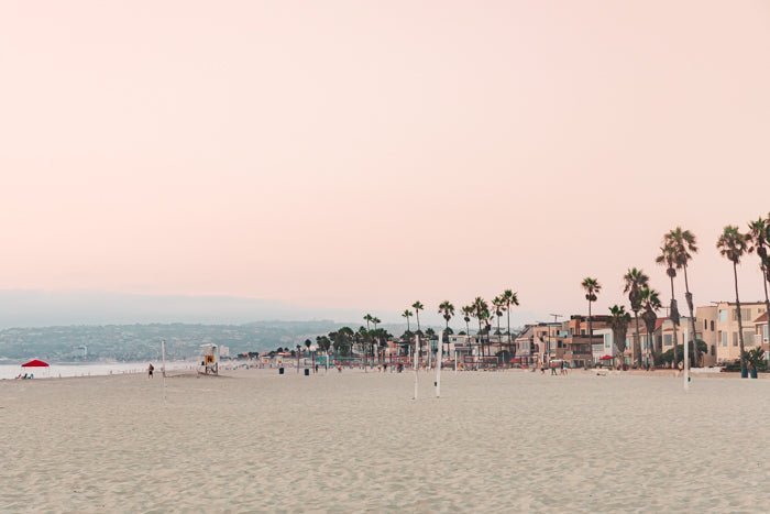 Dorm Prints - Dorm Room Poster Print - Pink Beach