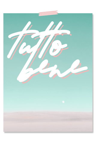 Dorm Prints - Dorm Room Poster Print - Tutto Bene