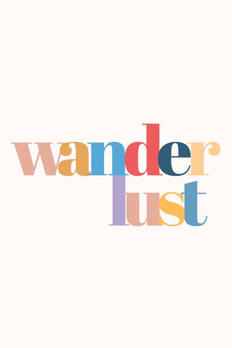 Dorm Prints - Dorm Room Poster Print - Wanderlust