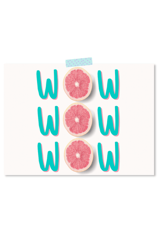 Dorm Prints - Dorm Room Poster Print - Wow