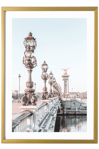 France Print - Paris Art Print - Alexander III Bridge #1