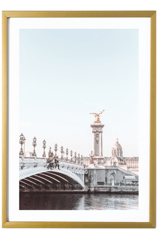 France Print - Paris Art Print - Alexander III Bridge #2