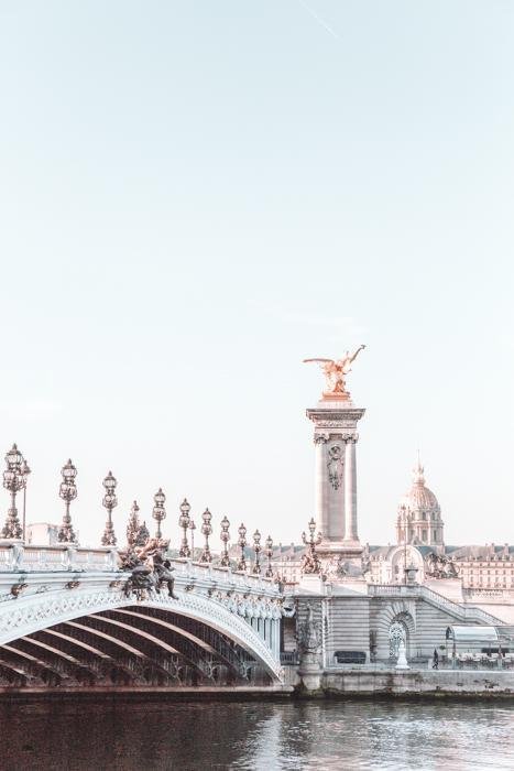 France Print - Paris Art Print - Alexander III Bridge #2