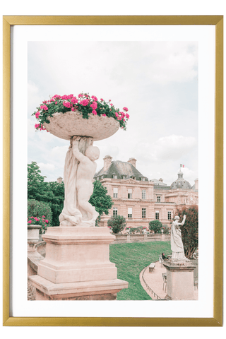 France Print - Paris Art Print - Luxembourg Gardens #2