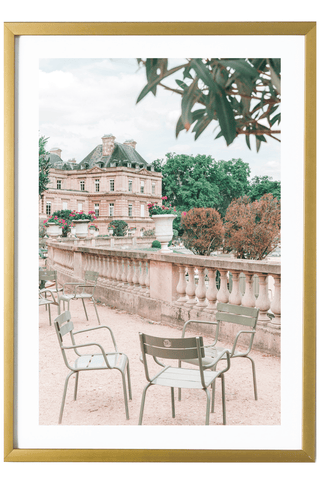 France Print - Paris Art Print - Luxembourg Gardens #3