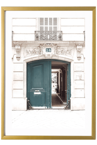 France Print - Paris Art Print - Open Door