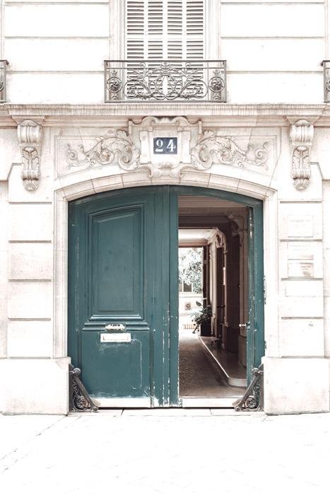 France Print - Paris Art Print - Open Door