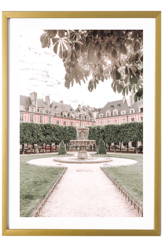 France Print - Paris Art Print - Place des Vosges #1