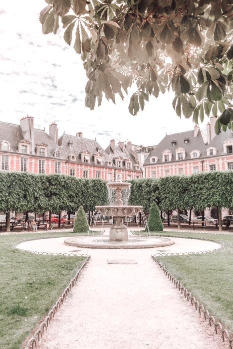 France Print - Paris Art Print - Place des Vosges #1