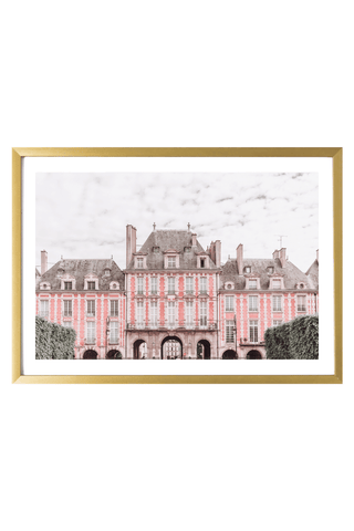 France Print - Paris Art Print - Place des Vosges #2