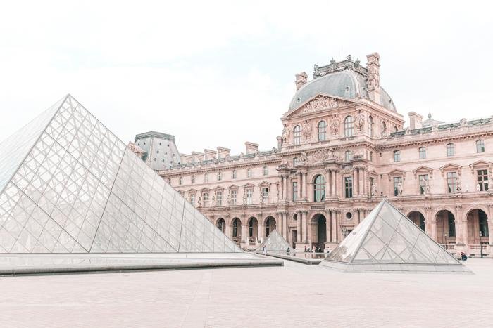 France Print - Paris Art Print - The Louvre #1