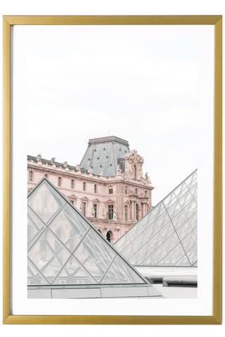 France Print - Paris Art Print - The Louvre #7