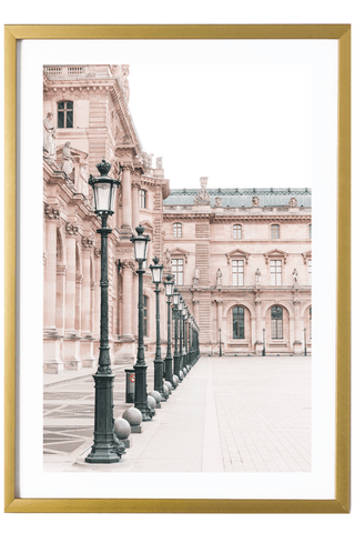 France Print - Paris Art Print - The Louvre #9