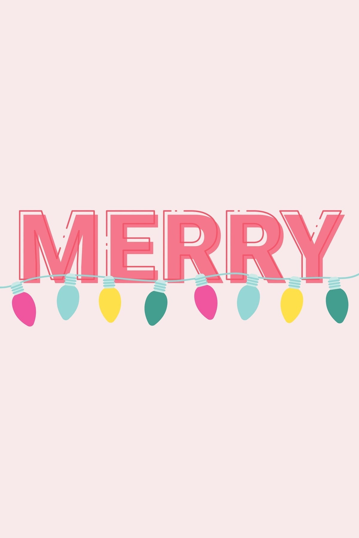 FREEBIE - Holiday Graphics - Holiday Cards - Merry