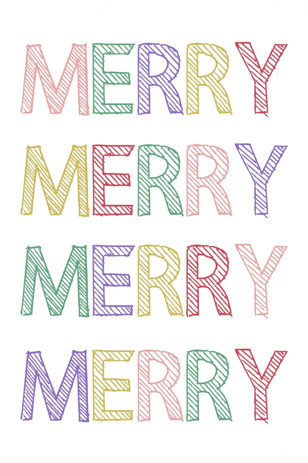FREEBIE - Holiday Graphics - Holiday Cards - Merry Merry Merry