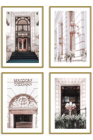 Gallery Wall Set of 4 - Art Print Set of 4 - New York City