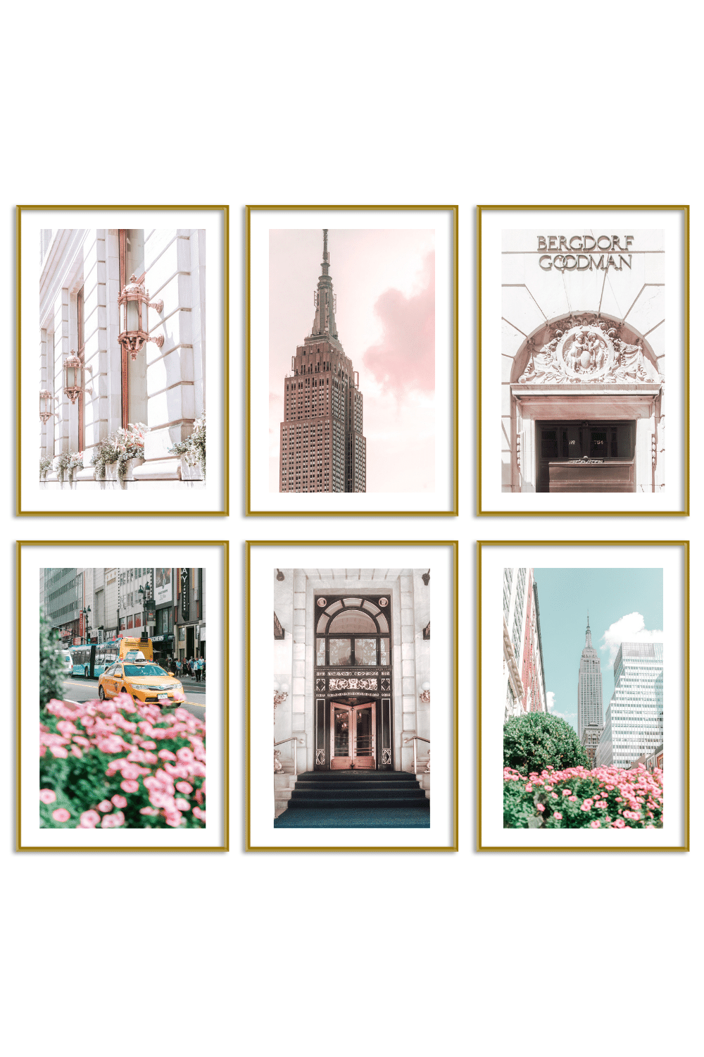 Gallery Wall Set of 6 - Art Print Set of 6 - New York City