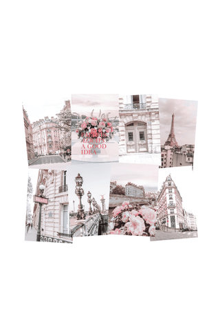 Gallery Wall Set of 8 - Art Print Set of 8 - Paris