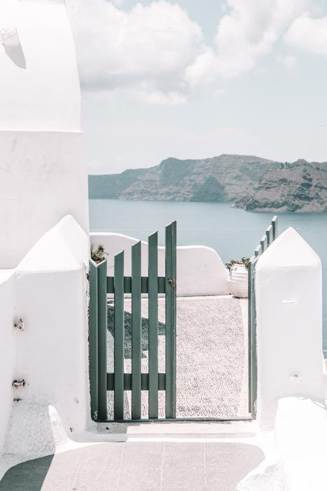 Greece Print - Santorini Art Print - Green Gate