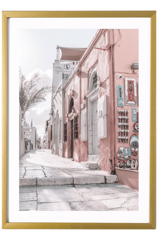 Greece Print - Santorini Art Print - Oia Village #2