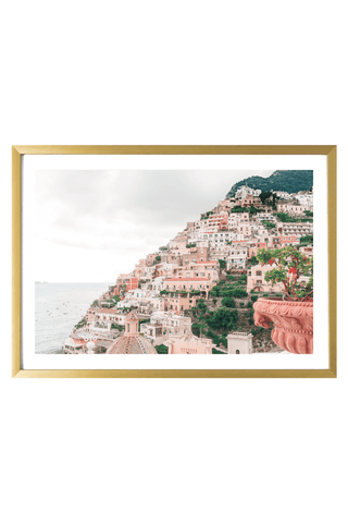 Italy Print - Positano Art Print - Amalfi Coast #2