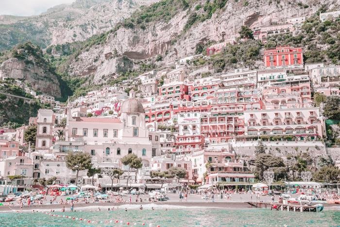 Italy Print - Positano Art Print - Boat Ride