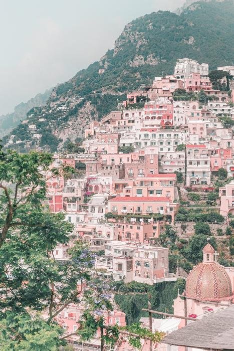 Italy Print - Positano Art Print - Colorful Positano